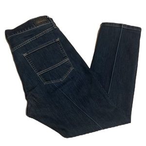 Nautica, 70% Cotton, 5-Pocket, Belt Loops, Straight Leg Jeans, Size 36/30